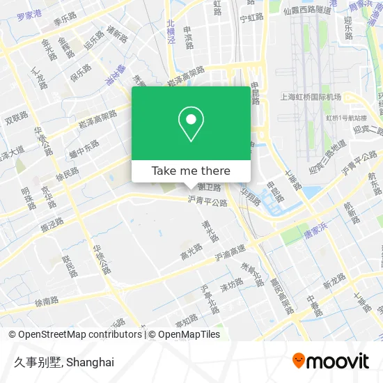 久事别墅 map