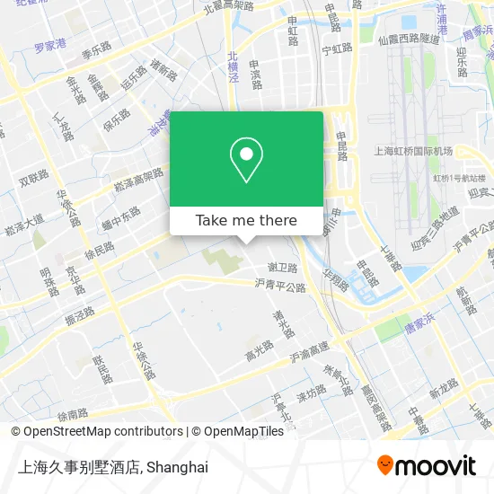 上海久事别墅酒店 map