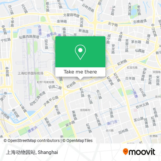上海动物园站 map