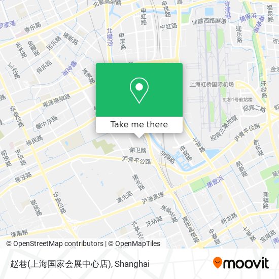 赵巷(上海国家会展中心店) map