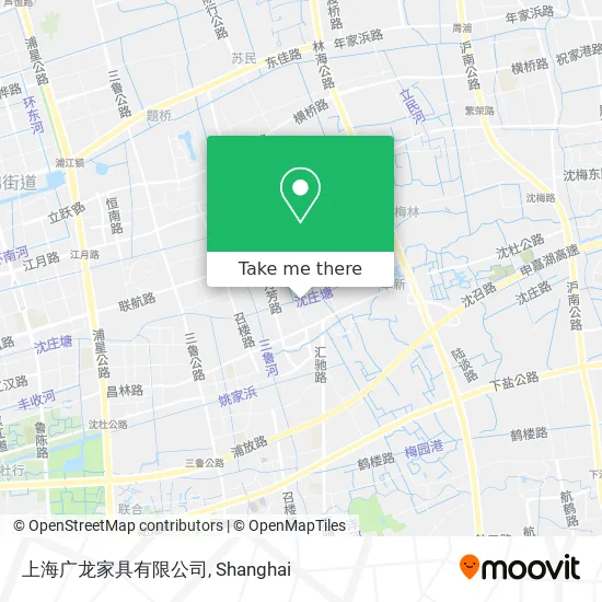 上海广龙家具有限公司 map
