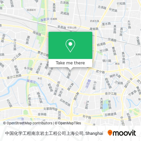 中国化学工程南京岩土工程公司上海公司 map