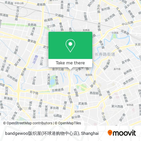 bandgewoo阪织屋(环球港购物中心店) map