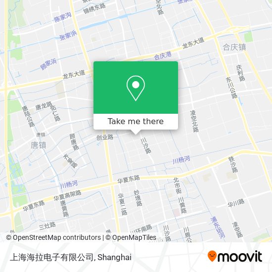 上海海拉电子有限公司 map
