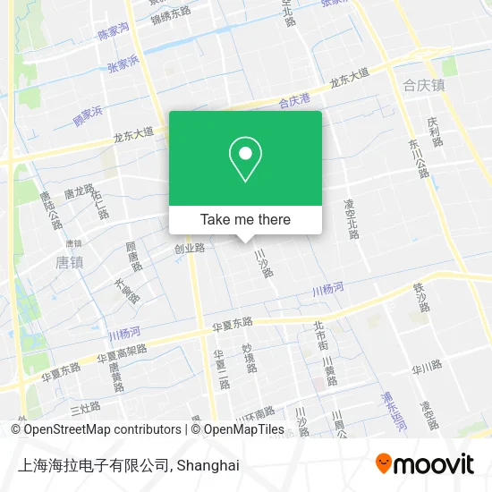 上海海拉电子有限公司 map