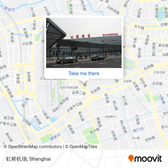 虹桥机场 map