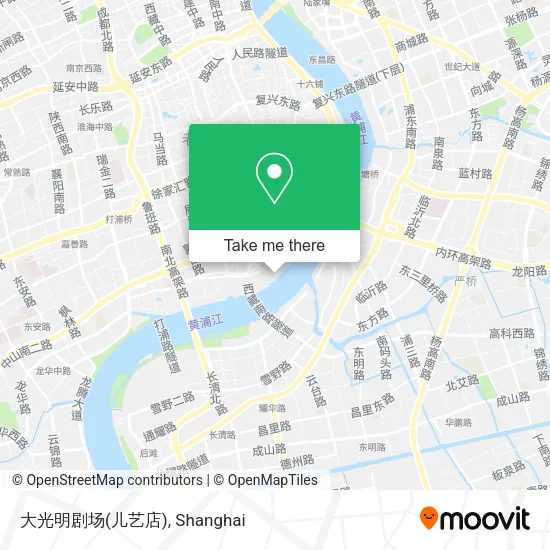大光明剧场(儿艺店) map
