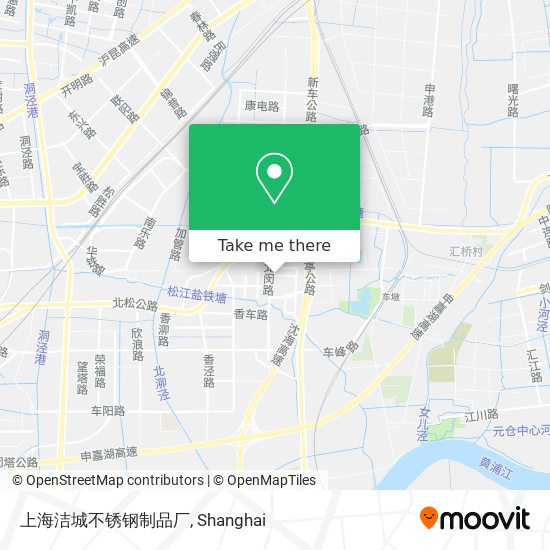 上海洁城不锈钢制品厂 map