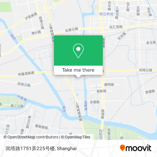 闵塔路1751弄225号楼 map
