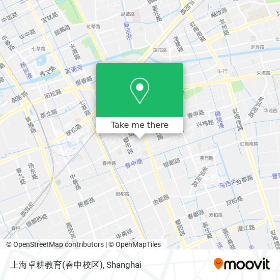 上海卓耕教育(春申校区) map