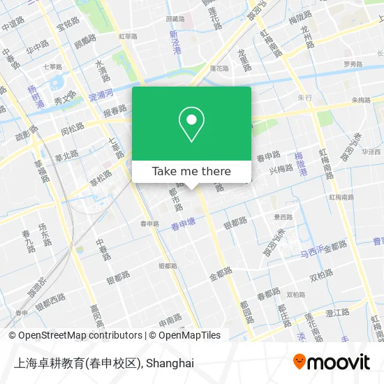 上海卓耕教育(春申校区) map