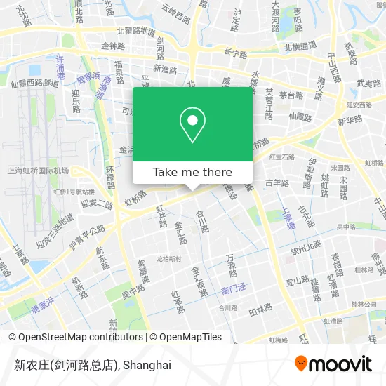 新农庄(剑河路总店) map