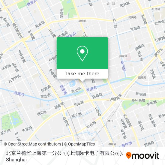 北京兰德华上海第一分公司(上海际卡电子有限公司) map