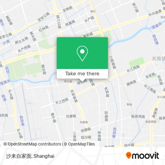 沙来自家面 map