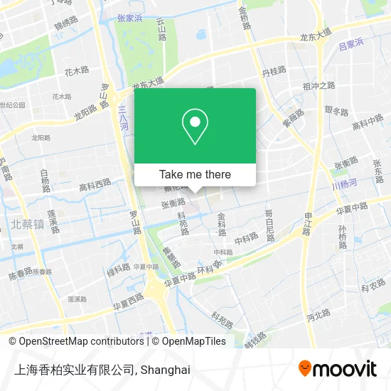 上海香柏实业有限公司 map