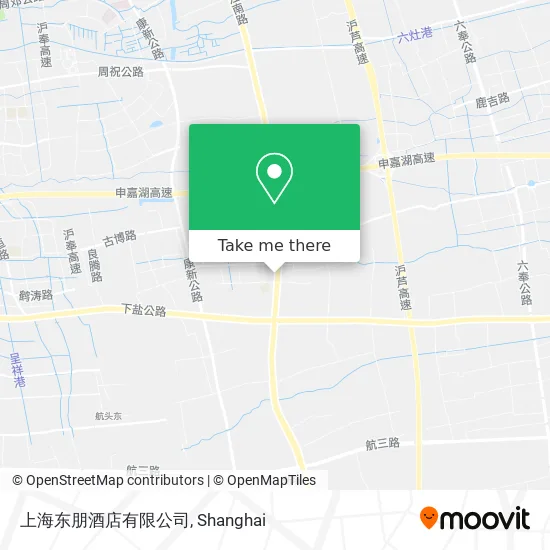 上海东朋酒店有限公司 map