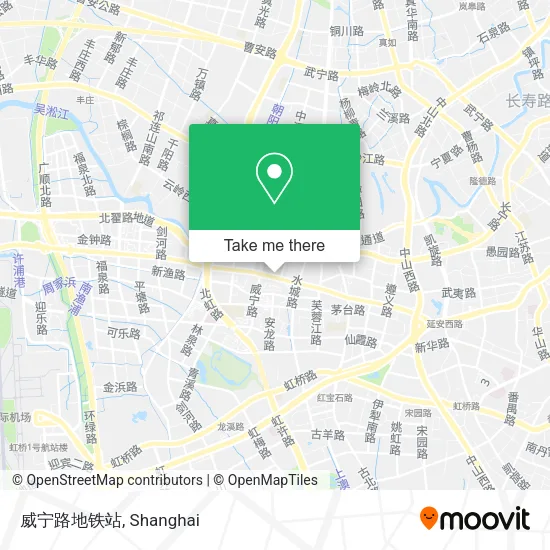 威宁路地铁站 map