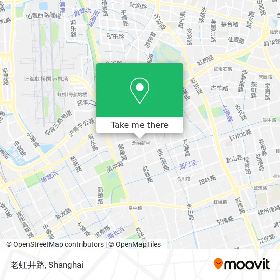 老虹井路 map