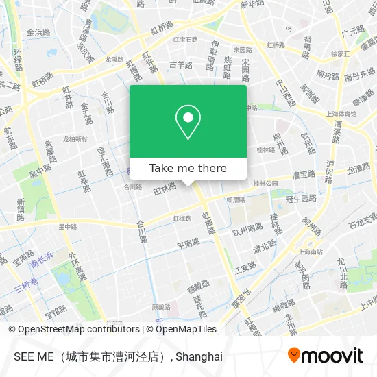 SEE ME（城市集市漕河泾店） map