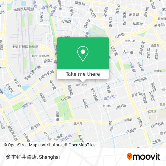 雍丰虹井路店 map