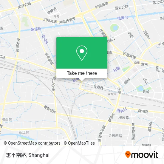 惠平南路 map