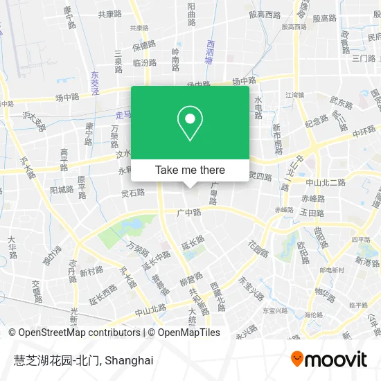 慧芝湖花园-北门 map
