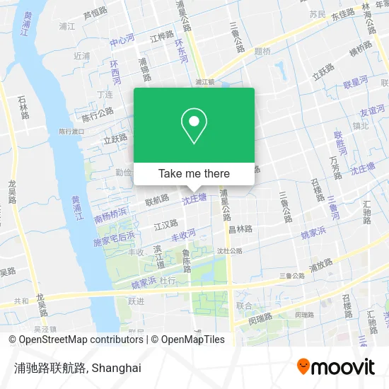 浦驰路联航路 map