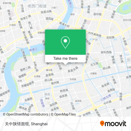 关中陕情面馆 map