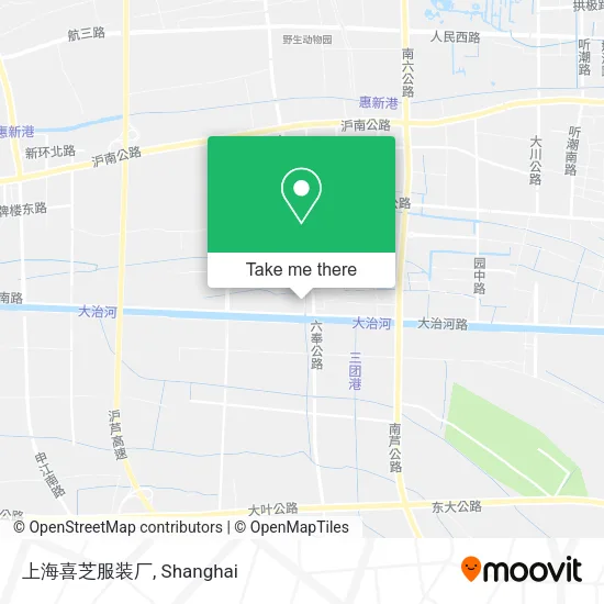 上海喜芝服装厂 map