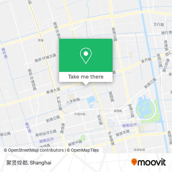 聚贤煌都 map