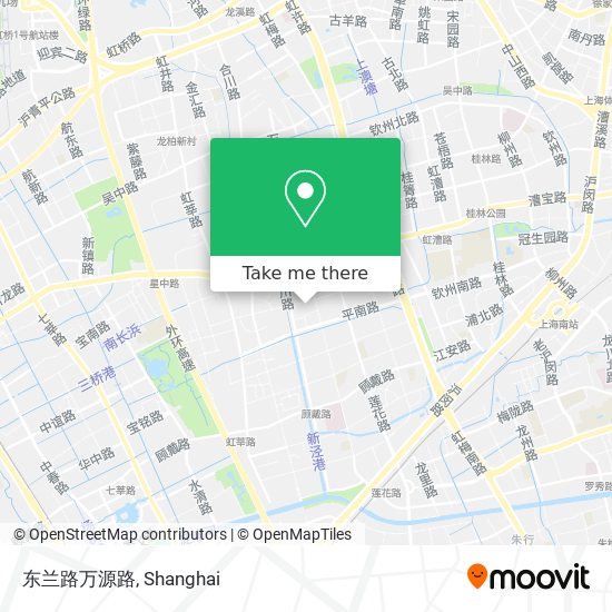 东兰路万源路 map