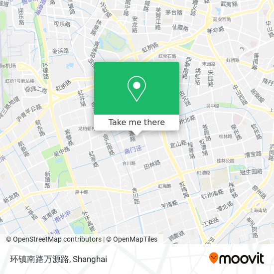 环镇南路万源路 map