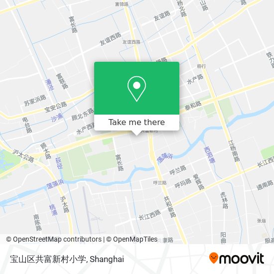 宝山区共富新村小学 map