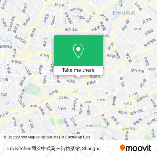 Tu's Kitchen阿涂中式马来街坊菜馆 map