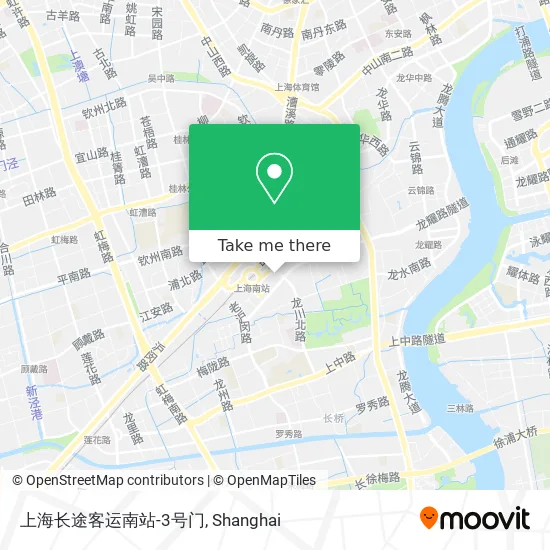 上海长途客运南站-3号门 map