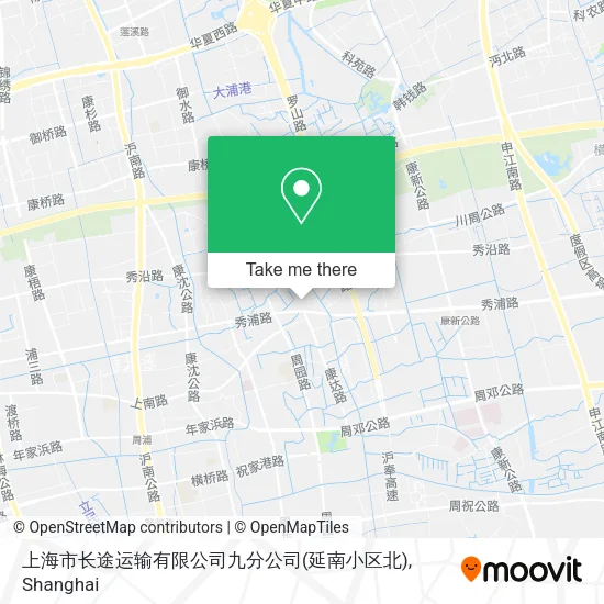 上海市长途运输有限公司九分公司(延南小区北) map