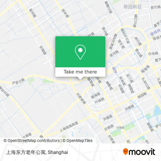 上海东方老年公寓 map