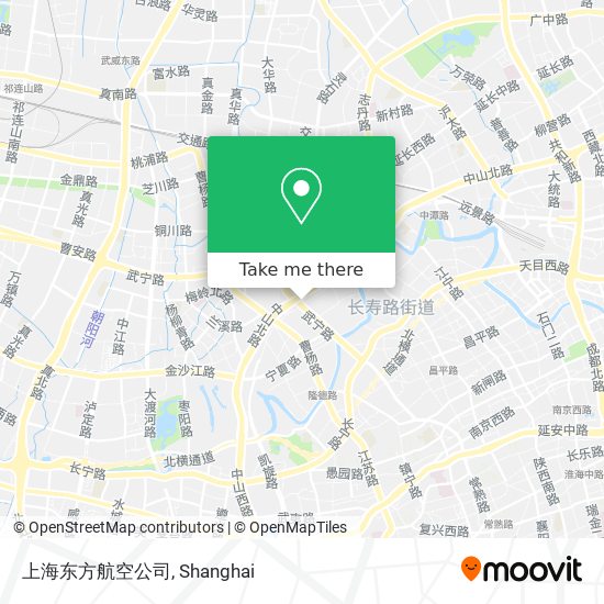 上海东方航空公司 map