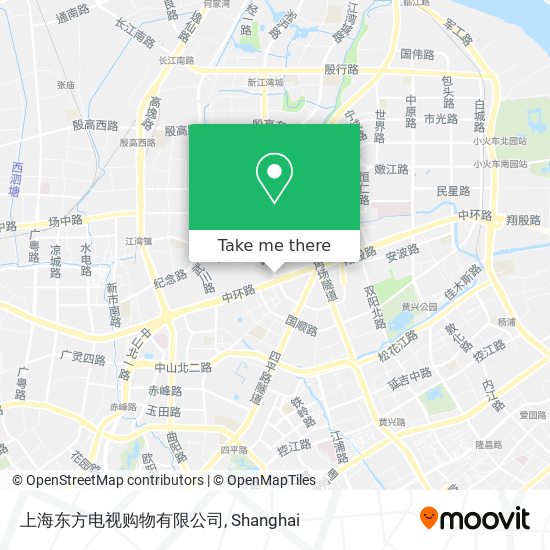 上海东方电视购物有限公司 map
