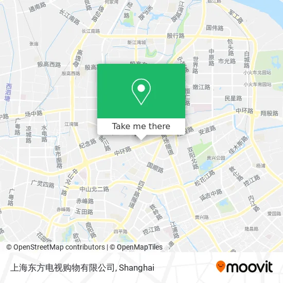 上海东方电视购物有限公司 map