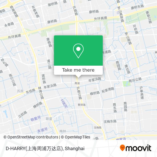 D-HARRY(上海周浦万达店) map