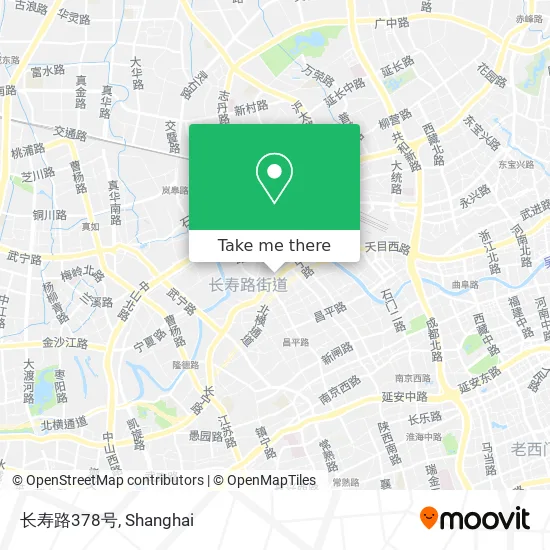 长寿路378号 map