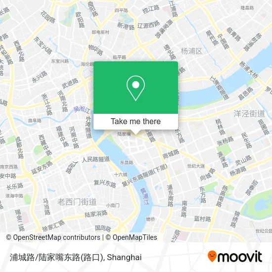 浦城路/陆家嘴东路(路口) map