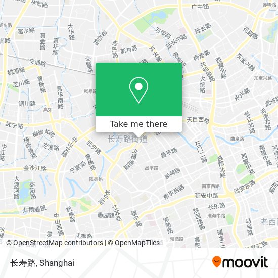 长寿路 map