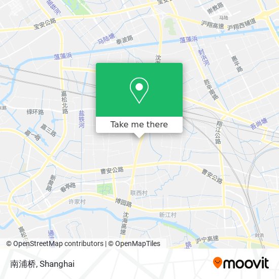 南浦桥 map