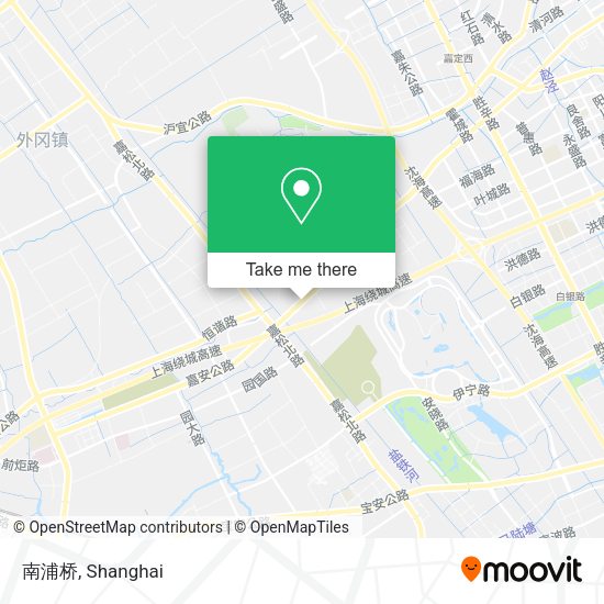 南浦桥 map