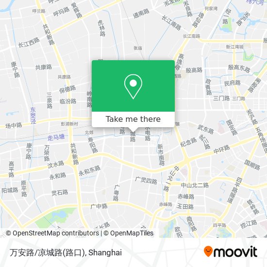 万安路/凉城路(路口) map