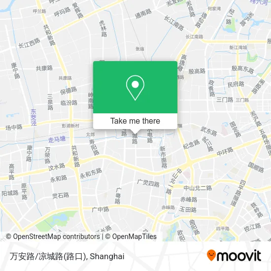 万安路/凉城路(路口) map