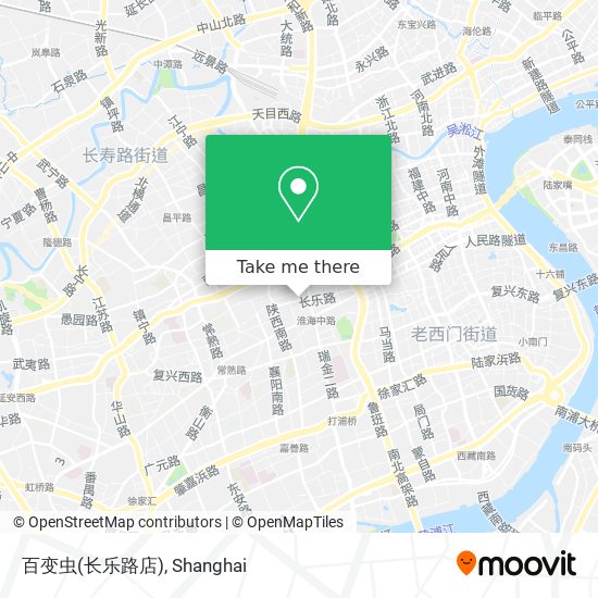 百变虫(长乐路店) map