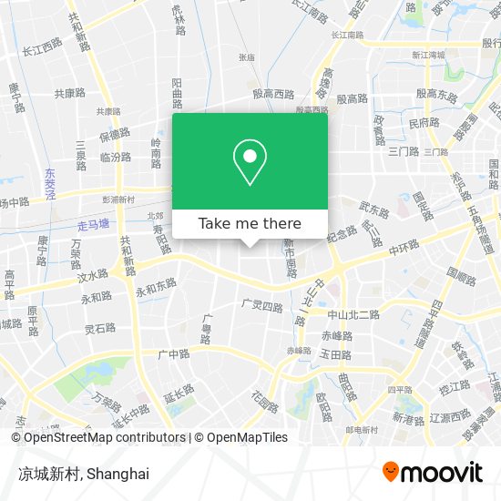 凉城新村 map